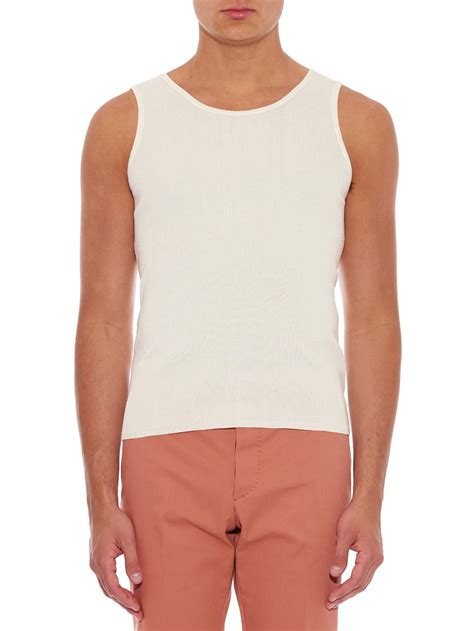 gucci lido ribbed tank top.